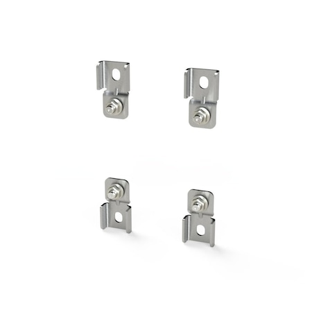 Saginaw Control & Engineering Mounting Kit, 3 in. H x 1-1/2 in. W x 2 in. L, 316 Stainless Steel, 4 PK SCE-ELMFK4SS6-OS